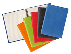 Refillable Colored Leather Notebooks